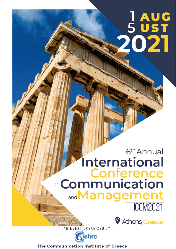 6th Annual International Conference on Communication and Management (ICCM2021)